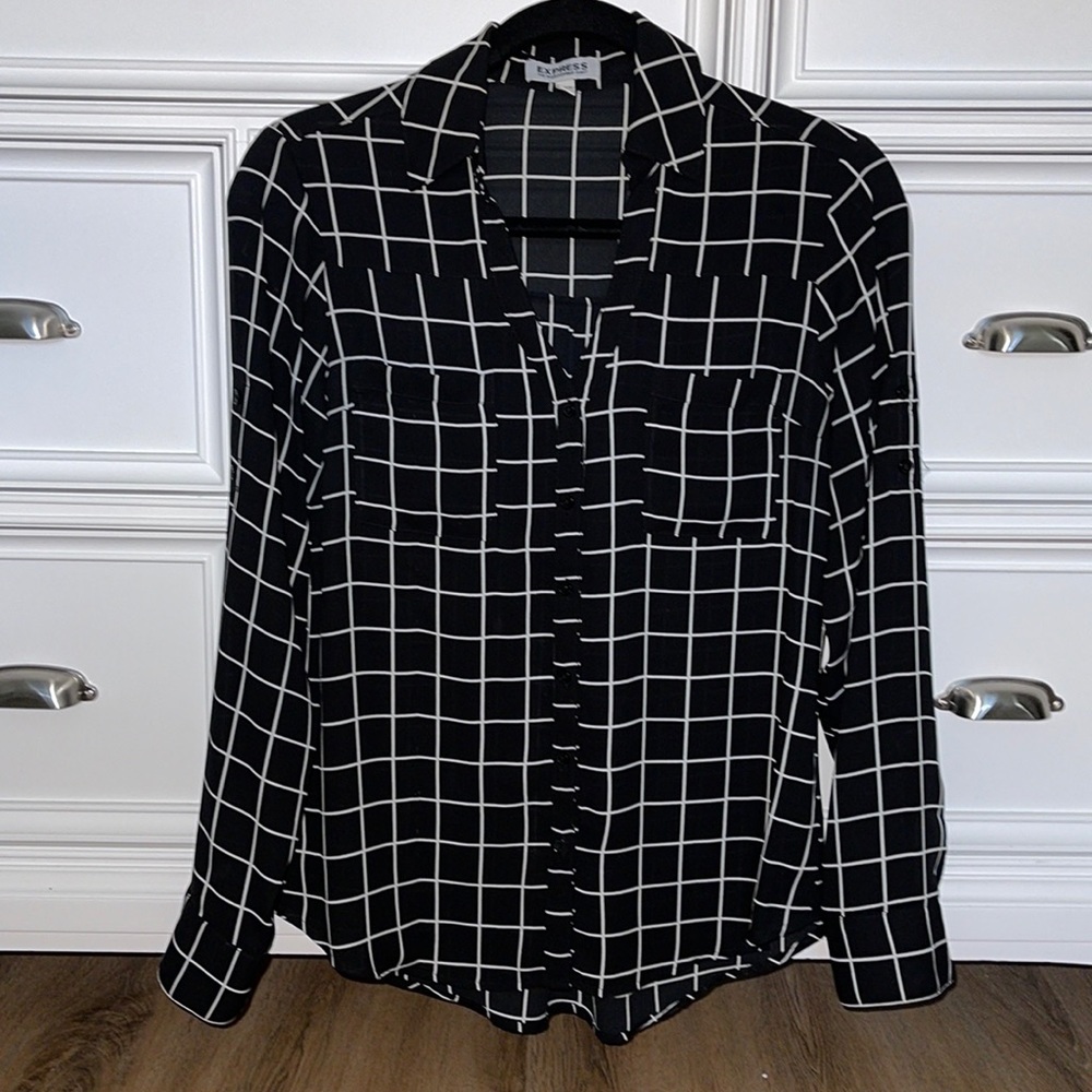 Express - Plaid Portofino Shirt